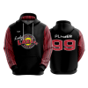 2808 FD Hoody LASERS-SCARLET-BLACK