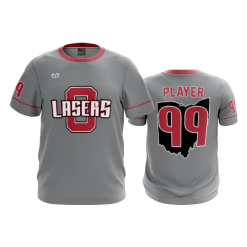 2808 FD Sport MENS LASERS-SCARLET-CHARCOAL