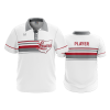 2808 FD Polo LASERS-SCARLET-WHITE
