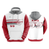 2808 FD Hoody LASERS-SCARLET-WHITE