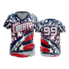 2806 FD Womens V-Neck WV-LIBERTY-NAVY