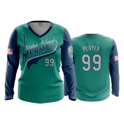 2217 FD Womens V-Neck Longsleeve SI-MERMEN