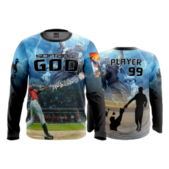 1727 FD Long Sleeve MENS SOFTBALL-GOD