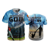 1727 FD ProTek Mens Full Button Down SOFTBALL-GOD