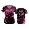 153 FD Womens V-Neck GREASY-STRANGLERS