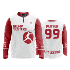 2788 FD Quarter Zip Batting Jacket LS SLUMPBUSTERS
