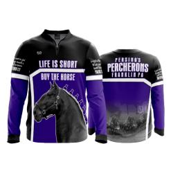 2797 FD Quarter Zip Batting Jacket LS PERSINGS-PERCHERONS