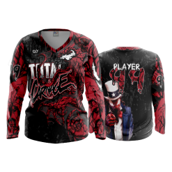 2792 FD Womens V-Neck Longsleeve TOTAL-CARNAGE
