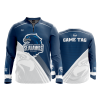 2798 FD Quarter Zip Batting Jacket LS BROWARD-GAMING-ESPORTS