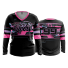 880 FD Womens V-Neck Longsleeve NWI-VIPERS-BLACK