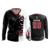 2807 FD Womens V-Neck Longsleeve SUICIDE-SQUAD