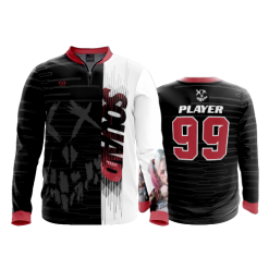 2807 FD Quarter Zip Batting Jacket LS SUICIDE-SQUAD