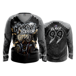 2467 FD Womens V-Neck Longsleeve HARDCORE-ISO-GTMO