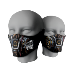 2467 FACE GAITER 5in HARDCORE-ISO-MASKS
