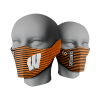 2743 FACE GAITER 5in SENATORS-VOLLEYBALL-ADDON