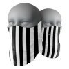 2801 FACE GAITER 19in FOOTBALL-REFS
