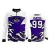 2810 FD Quarter Zip Batting Jacket LS BATS-AWAY