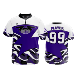 2810 FD Quarter Zip Batting Jacket SS BATS-AWAY