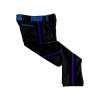 2810 CL BLACK CUSTOM BRAID MENS PANT BATS-AWAY
