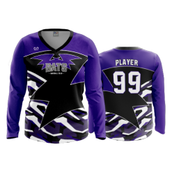 2810 FD Womens V-Neck Longsleeve BATS