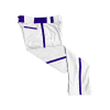 2810 CL WHITE CUSTOM BRAID MENS PANT BATS