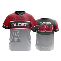 2824 FD Quarter Zip Batting Jacket SS ALDER-PLAIN-CITY-EBC