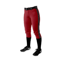 2824 FD Girls Fastpitch Pant CL ALDER-PLAIN-CITY-RED