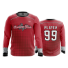 2827 FD Long Sleeve MENS BUCKEYE-ELITE-RED