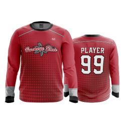 2827 FD Long Sleeve MENS BUCKEYE-ELITE-RED