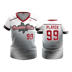 2827 FD Womens V-Neck BUCKEYE-ELITE-WHITE