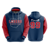 2808 FD Hoody OHIO-LASERS-SCARLET-NAVY