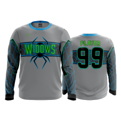2816 FD Long Sleeve MENS BLACK-WIDOWS-10U
