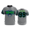 2816 FD Quarter Zip Batting Jacket SS BLACK-WIDOWS-10U