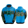 2816 FD Hoody BLACK-WIDOWS-BLUE