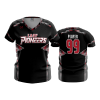 2818 FD Womens V-Neck LADY-PIONEERS-14U-BLACK