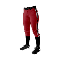 2818 FD Girls Fastpitch Pant CL LADY-PIONEERS-14U-RED