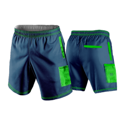 2821 LIGHTWEIGHT MICROFIBER 160gsm SHORT LICKING-COUNTY-THUNDER-NAVY