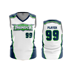 2821 FD Womens V-Neck Sleeveless LICKING-COUNTY-THUNDER-WHITE