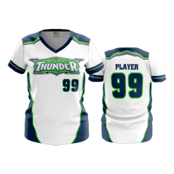 2821 FD Womens V-Neck LICKING-COUNTY-THUNDER-WHITE