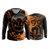 2820 FD Womens V-Neck Longsleeve TX-N2L-ORANGE