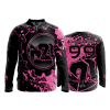 2820 FD Quarter Zip Batting Jacket LS TX-N2L-PINK