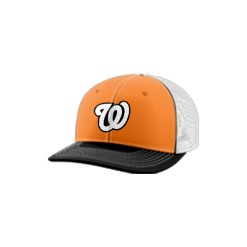 2813 Team Cap Trucker 112 WHOA-WE-WA-BLACK