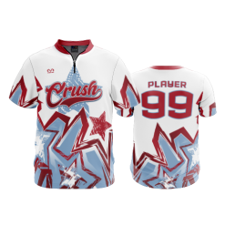 2802 FD Quarter Zip Batting Jacket SS CRUSH-FASTPITCH-WHITE