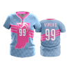 2416 FD WOMENS 2 BUTTON SCOOP NECK CL NWI-LADY-VIPERS