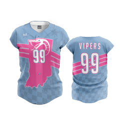 2416 FD ProTek Womens Full Button Down NWI-LADY-VIPERS