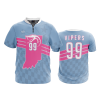 2416 FD Quarter Zip Batting Jacket SS NWI-LADY-VIPERS
