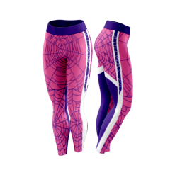 1016 FD Leggings SPIDER-DRAFT-PINK-PURPLE