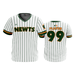 1343 FD Sport V-Neck MENS NEWTS-PINSTRIPE