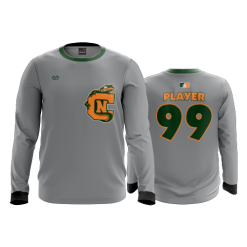 1343 FD Long Sleeve MENS NEWTS-CHARCOAL