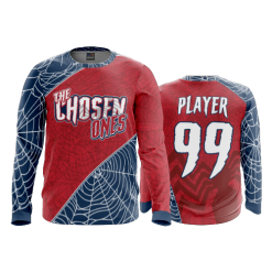 2814 FD Long Sleeve MENS THE-CHOSEN-ONES-RED